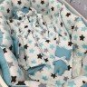 komplekt detskogo postelnogo belya plyushevyie zvezdyi
