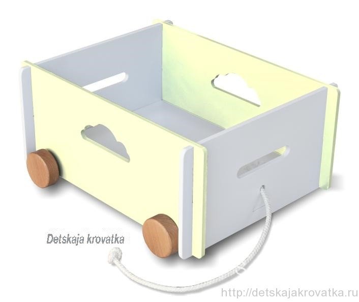 Ящик Sbox-конструктор Белый и Молочный