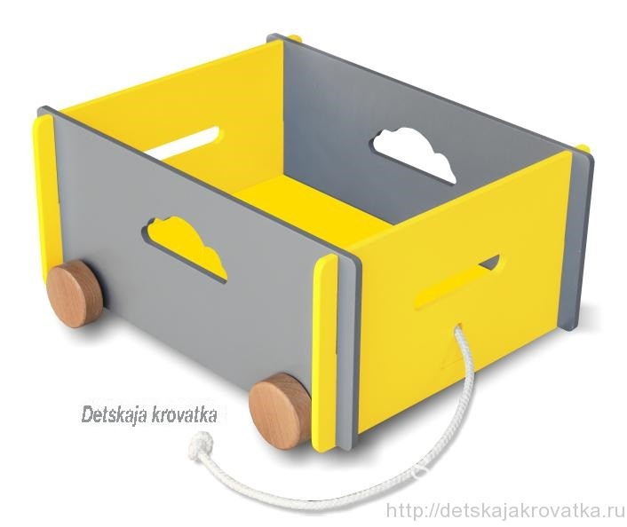 Ящик Sbox-конструктор Серый и Желтый