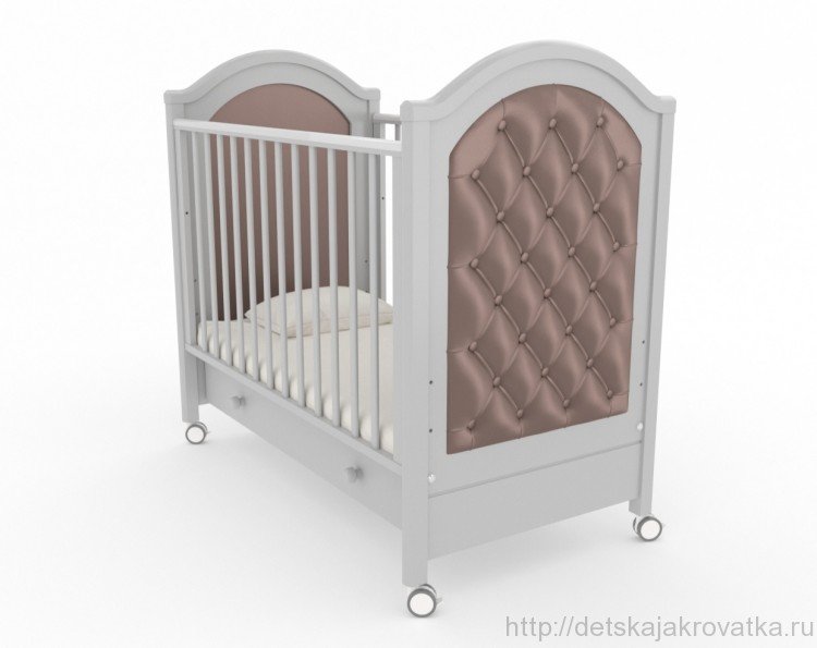 Кроватка для новорожденного на колесиках