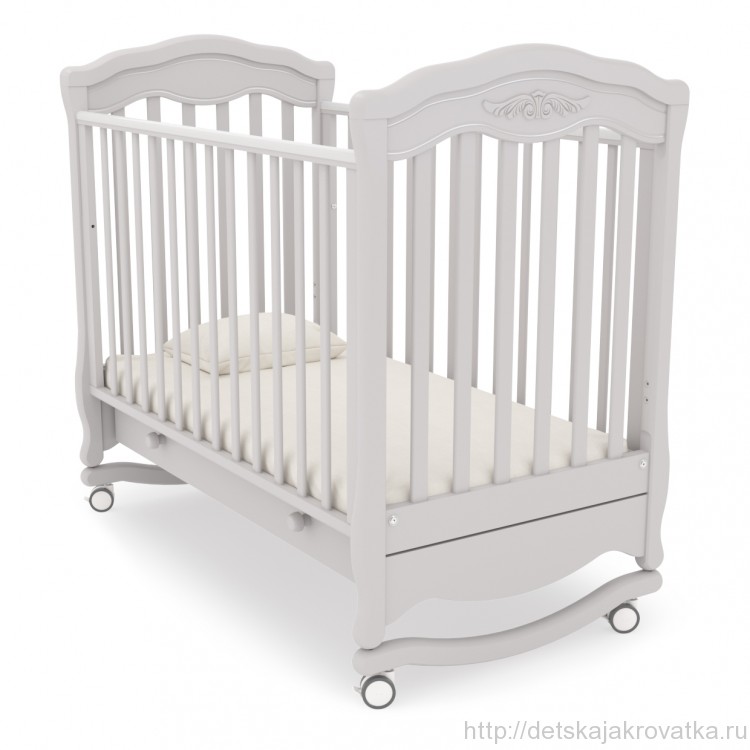 Кроватка-качалка для новорожденных